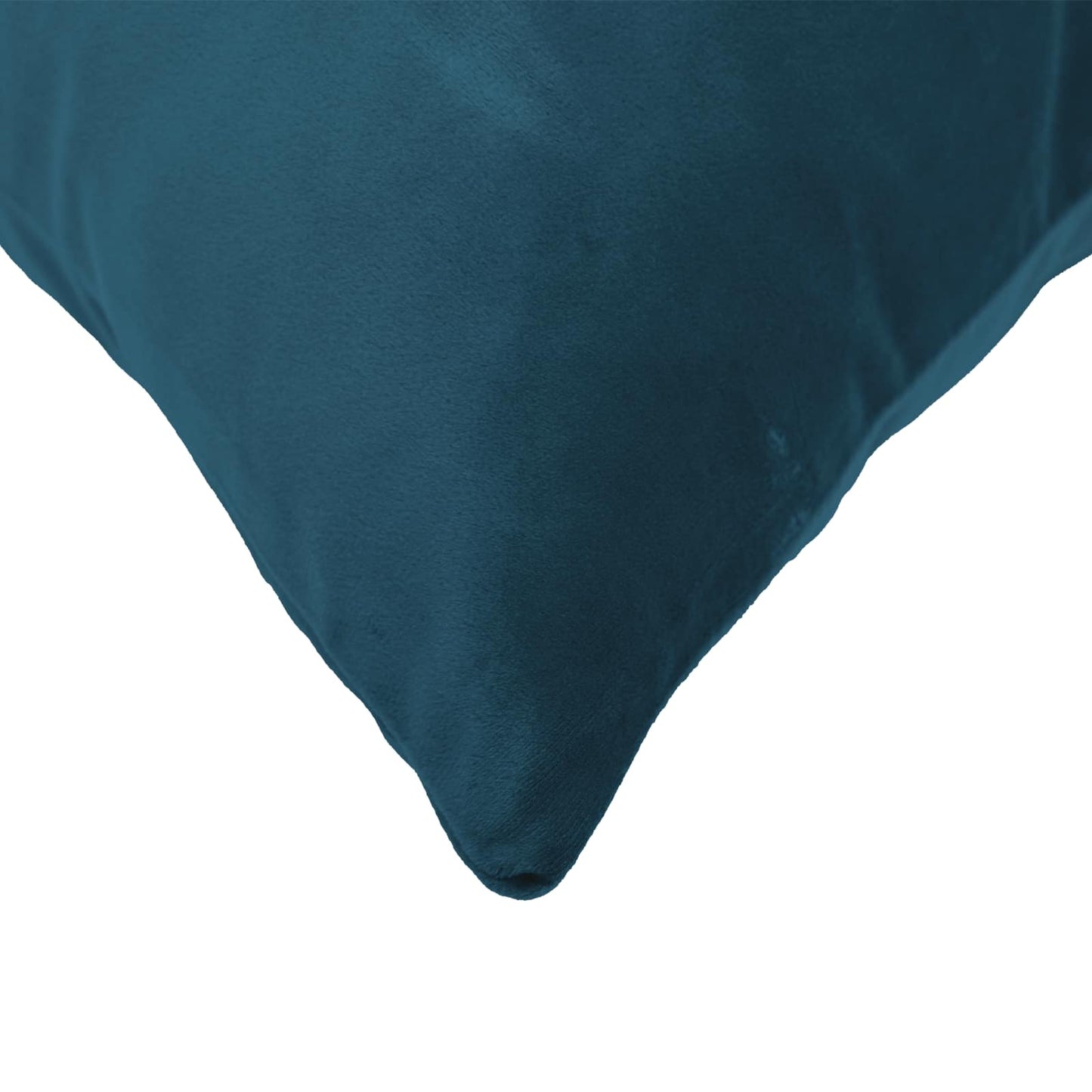 Cushion Cover 12 pcs HEERLEN Blue 50 x 50 cm Velvet