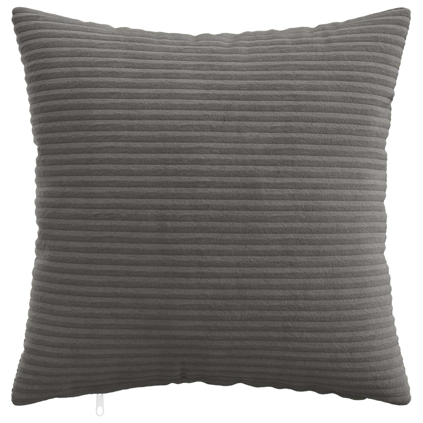 Cushion Cover 6 pcs HEERLEN Dark Grey 50 x 50 cm Corduroy