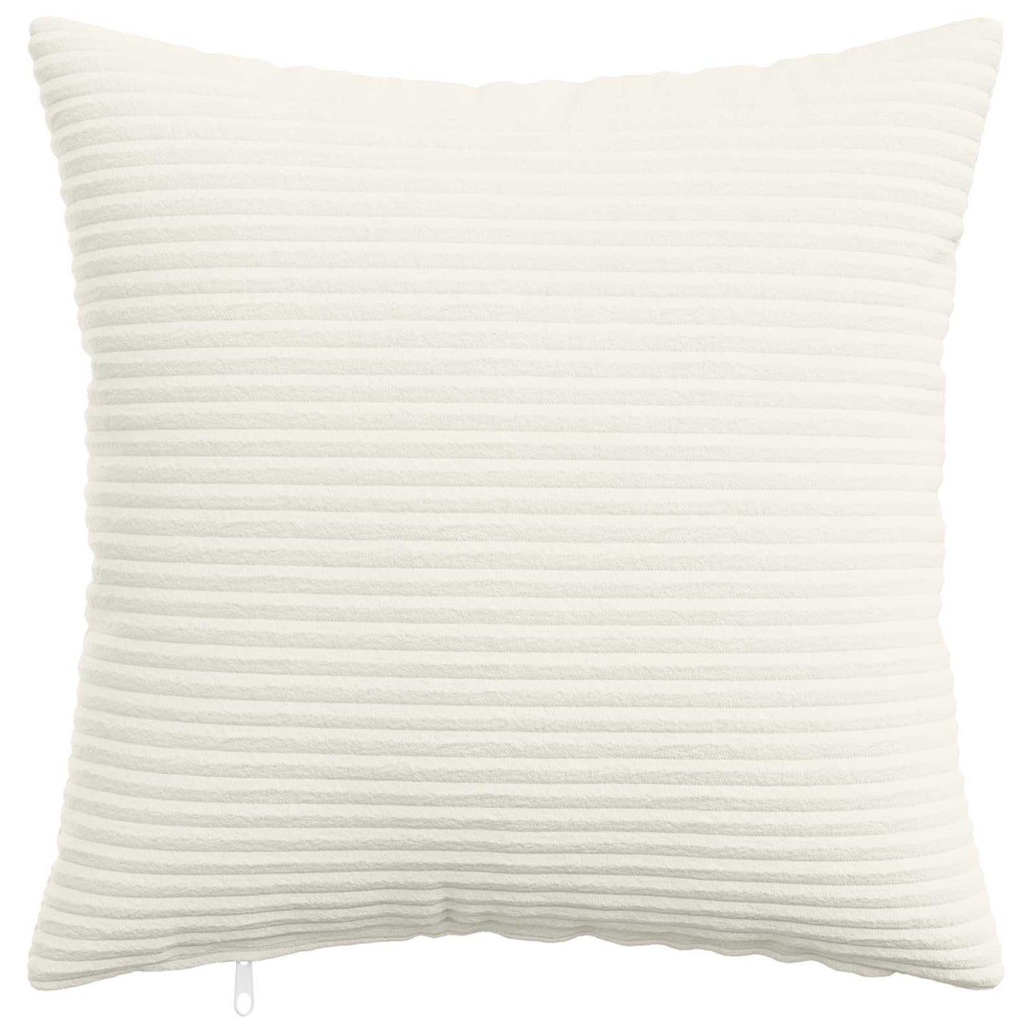 Cushion Cover 6 pcs HEERLEN Cream 50 x 50 cm Corduroy