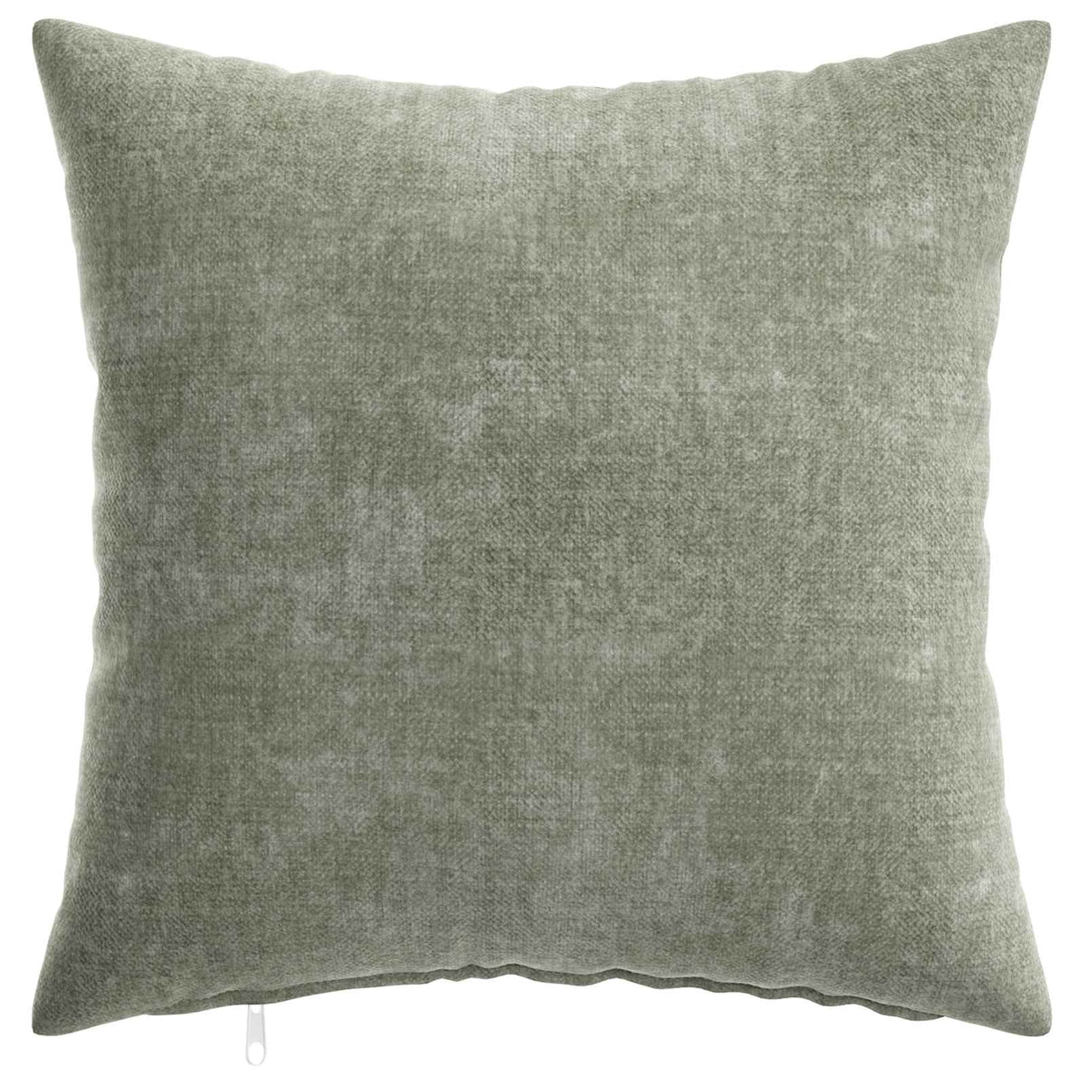 Cushion Cover 12 pcs HEERLEN Green 50 x 50 cm Chenille Fabric