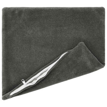 Cushion Cover 6 pcs HEERLEN Anthracite 50 x 50 cm