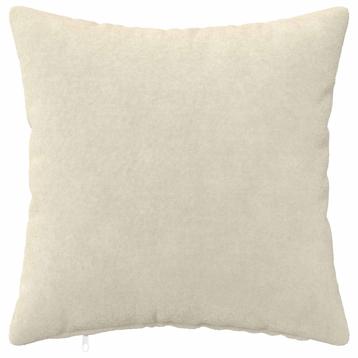 Cushion Cover 2 pcs HEERLEN Cream 50 x 50 cm Microfiber Fleece