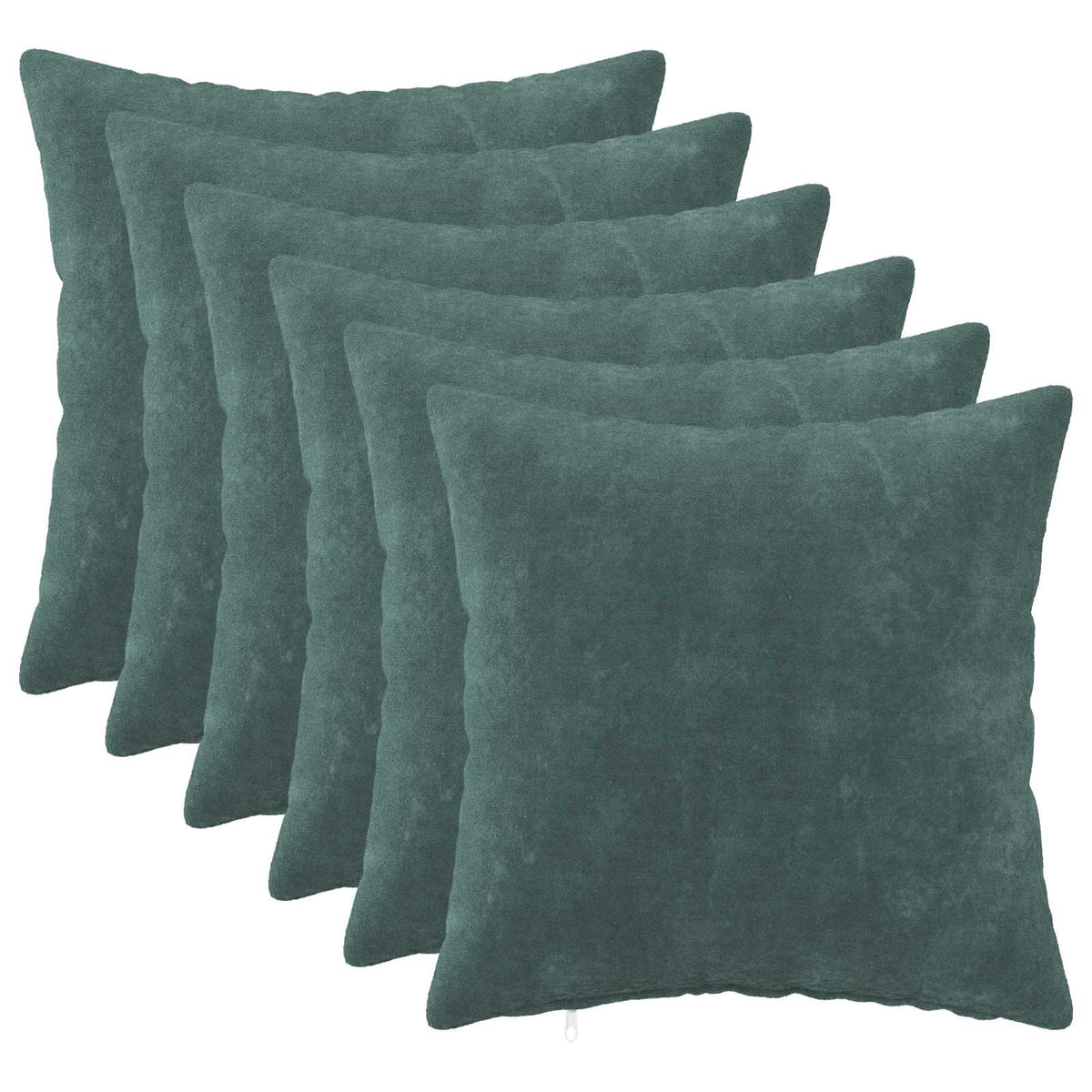 Cushion Cover 6 pcs HEERLEN Sea Blue 50 x 50 cm