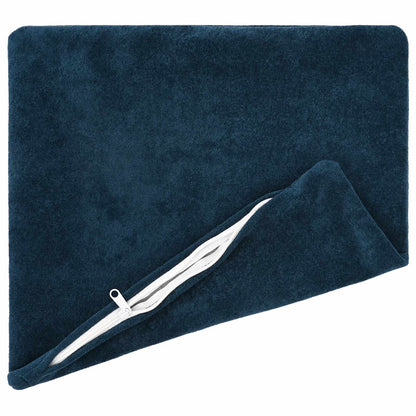 Cushion Cover 6 pcs HEERLEN Blue 50 x 50 cm Microfiber Fleece