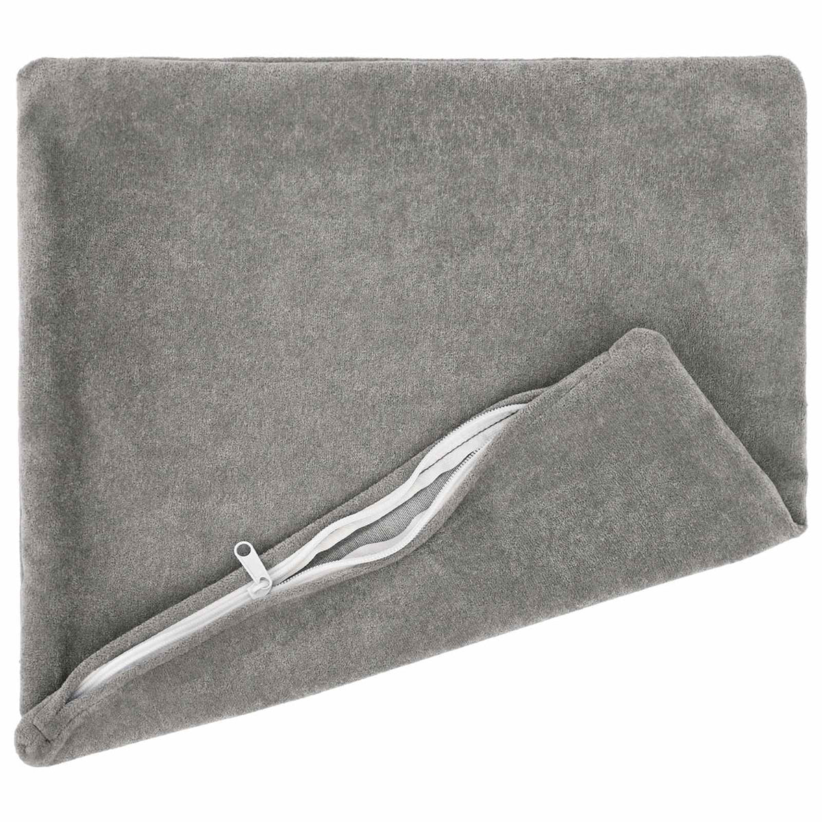 Cushion Cover 2 pcs HEERLEN Light Grey 50 x 50 cm