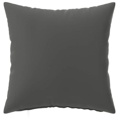 Cushion Cover 12 pcs HEERLEN Anthracite 50 x 50 cm Polyester