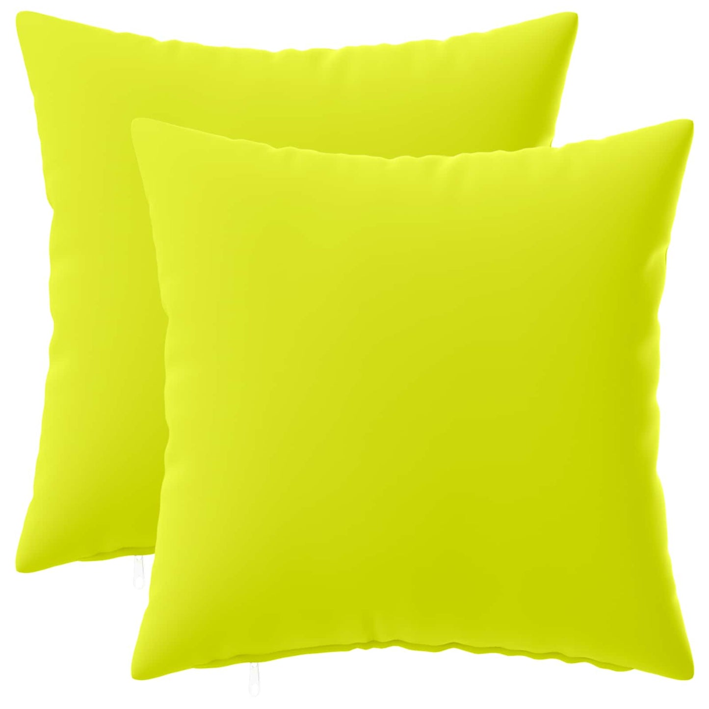 Cushion Cover 2 pcs HEERLEN Bright Green 50 x 50 cm Polyester