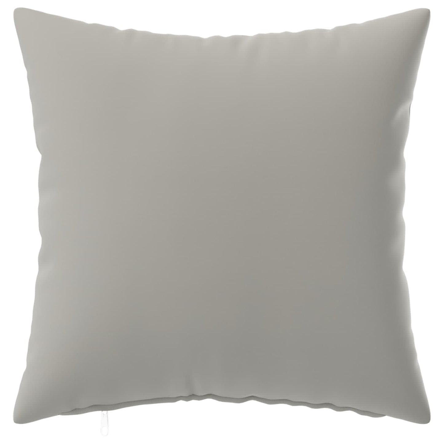 Cushion Cover 2 pcs HEERLEN Grey 50 x 50 cm Polyester