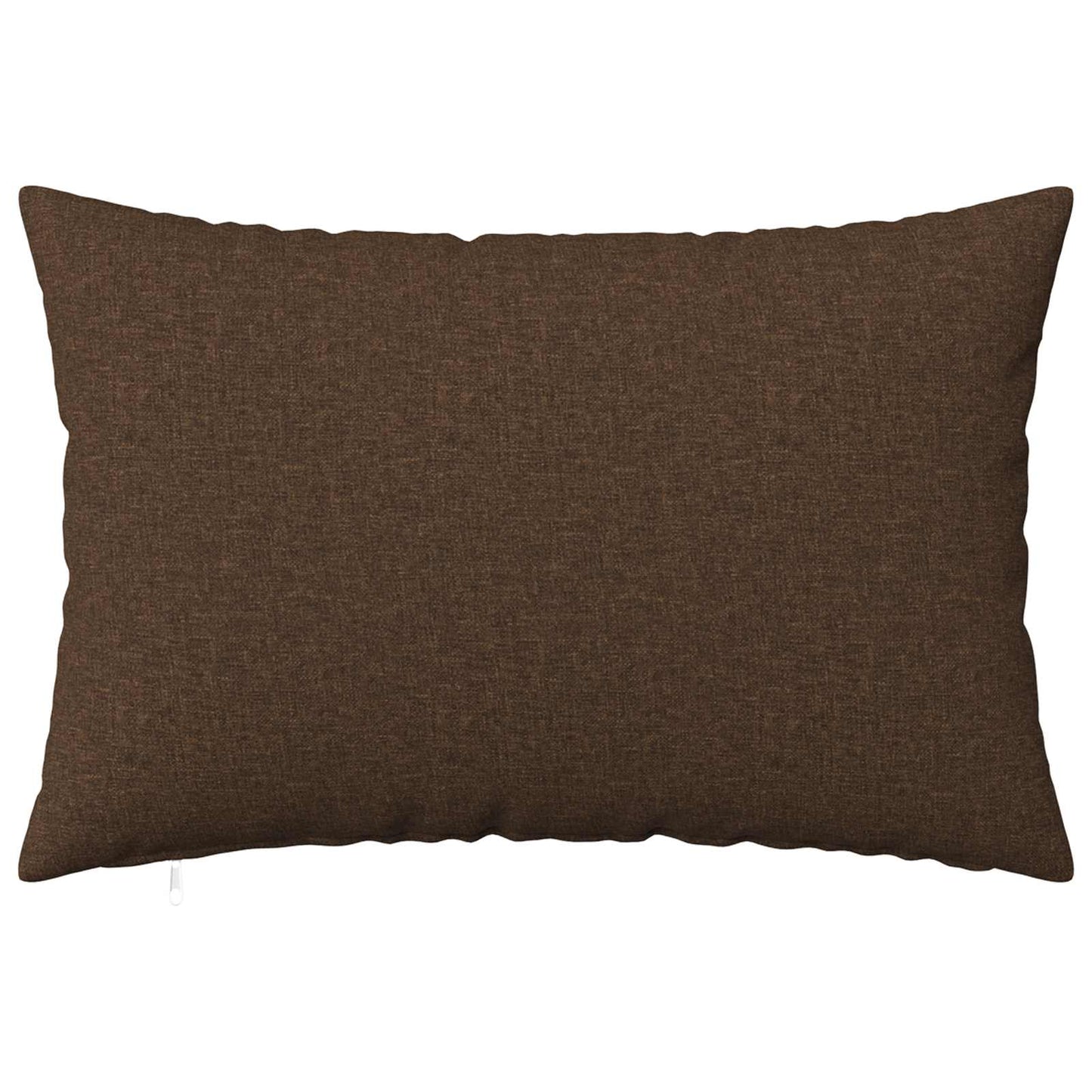 Cushion Cover 2 pcs HEERLEN Brown 50 x 70 cm Fabric