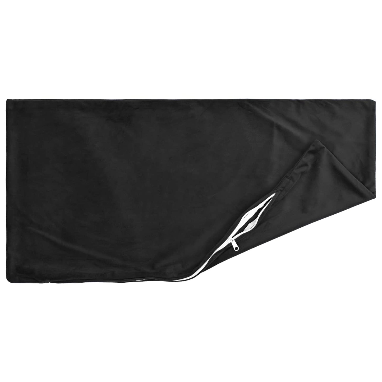 Cushion Cover 6 pcs HEERLEN Black 50 x 70 cm Velvet