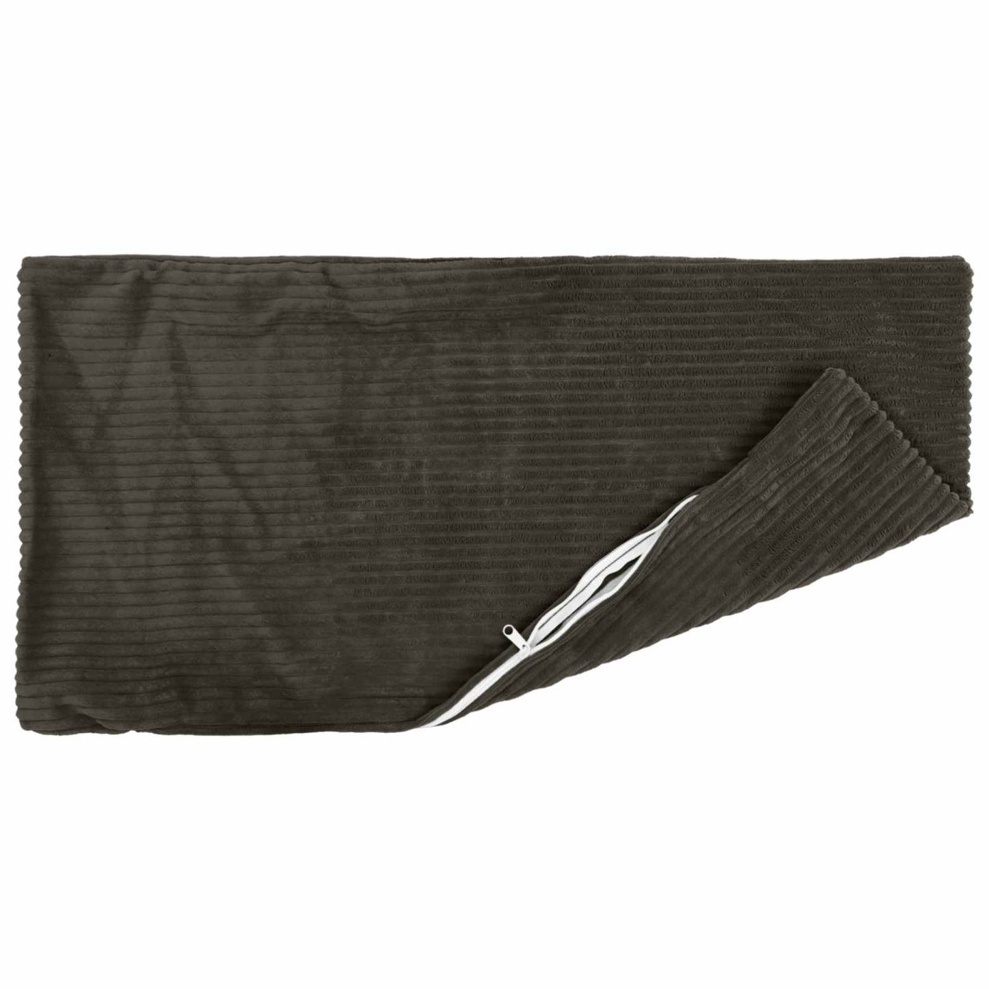 Cushion Cover 2 pcs HEERLEN Anthracite 50 x 70 cm Corduroy