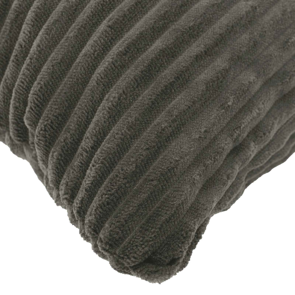Cushion Cover 6 pcs HEERLEN Anthracite 50 x 70 cm Corduroy