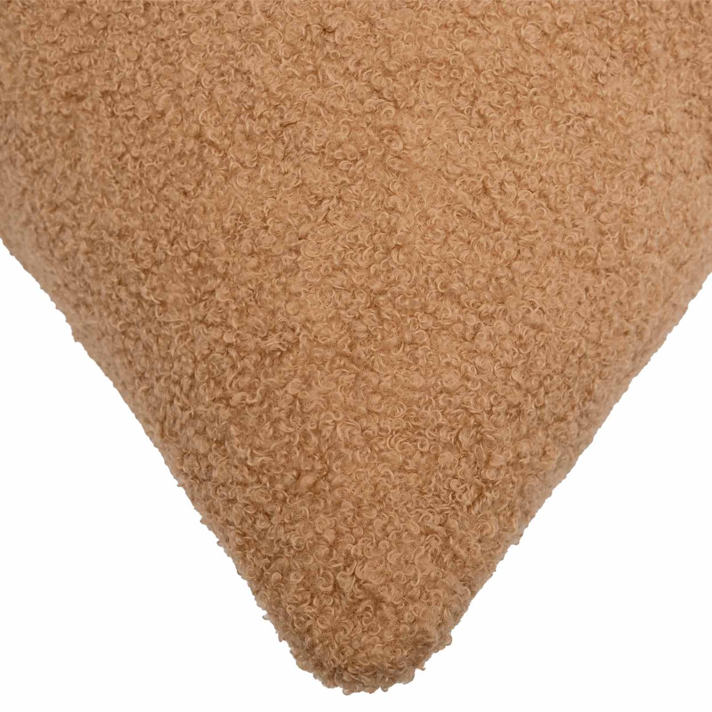 Cushion Cover 2 pcs HEERLEN Beige 50 x 70 cm Bouclé