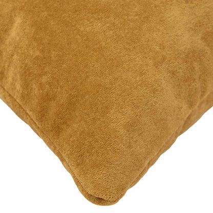 Cushion Cover 2 pcs HEERLEN Yellow 50 x 70 cm Microfiber Fleece