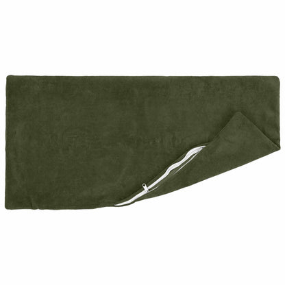 Cushion Cover 2 pcs HEERLEN Green 50 x 70 cm Microfiber Fleece