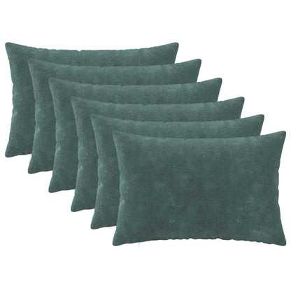 Cushion Cover 6 pcs HEERLEN Sea Blue 50 x 70 cm