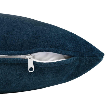 Cushion Cover 2 pcs HEERLEN Blue 50 x 70 cm Microfiber Fleece