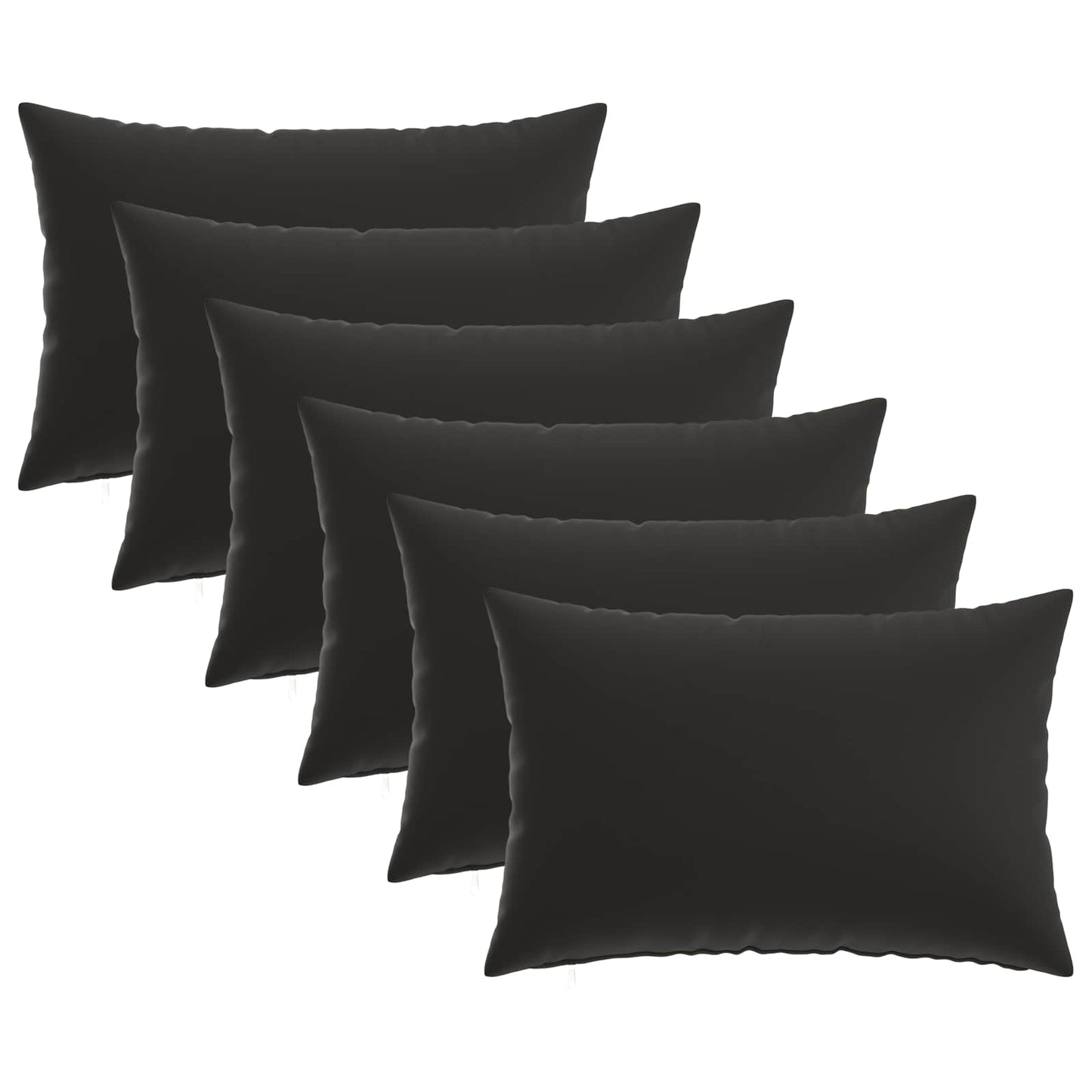 Cushion Cover 6 pcs HEERLEN Multicolour 50 x 70 cm Polyester