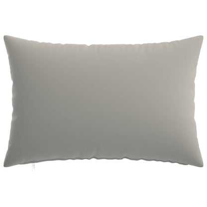 Cushion Cover 6 pcs HEERLEN Grey 50 x 70 cm Polyester