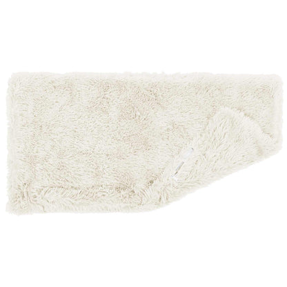 Cushion Cover 6 pcs HEERLEN White 50 x 70 cm PV Fleece