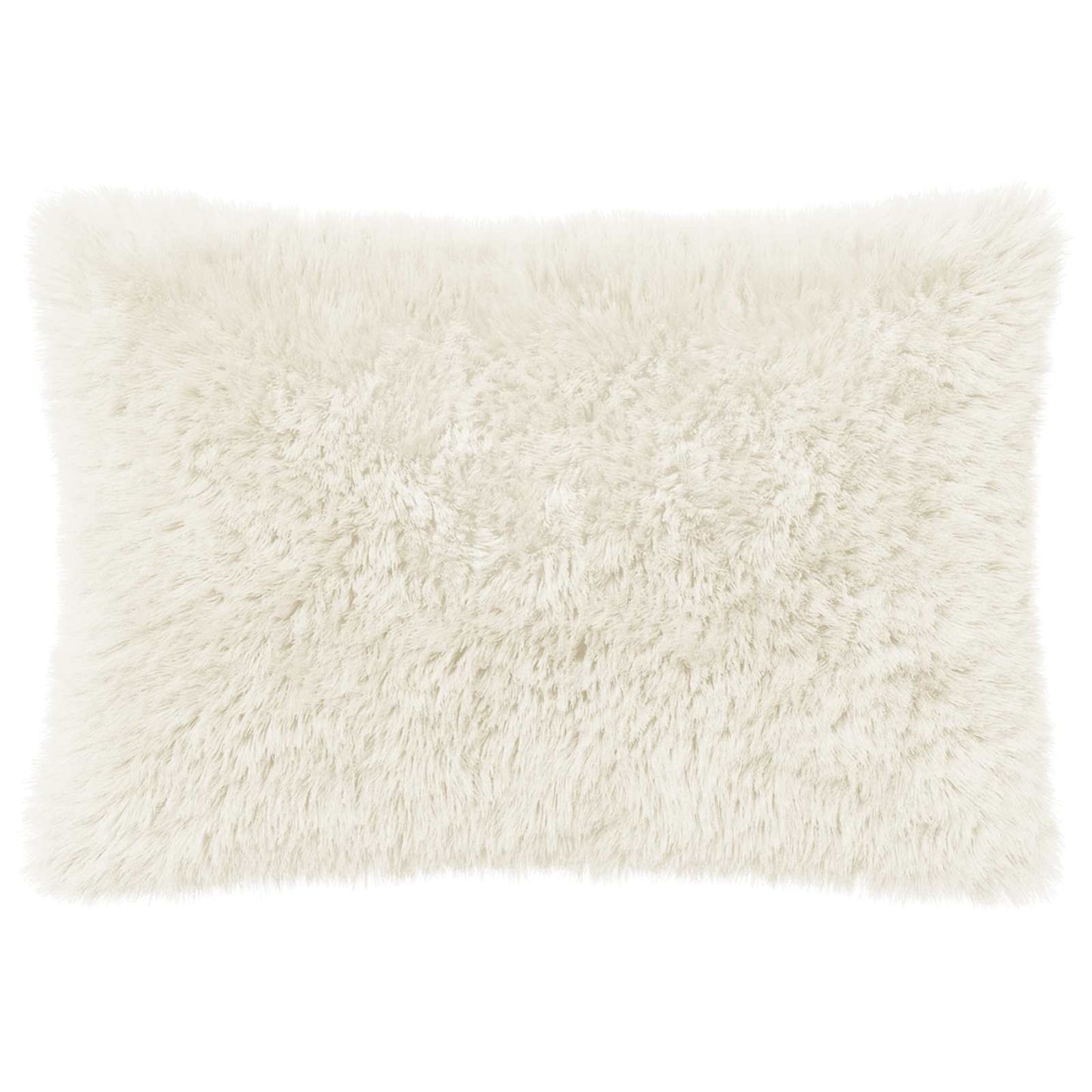 Cushion Cover 6 pcs HEERLEN White 50 x 70 cm PV Fleece