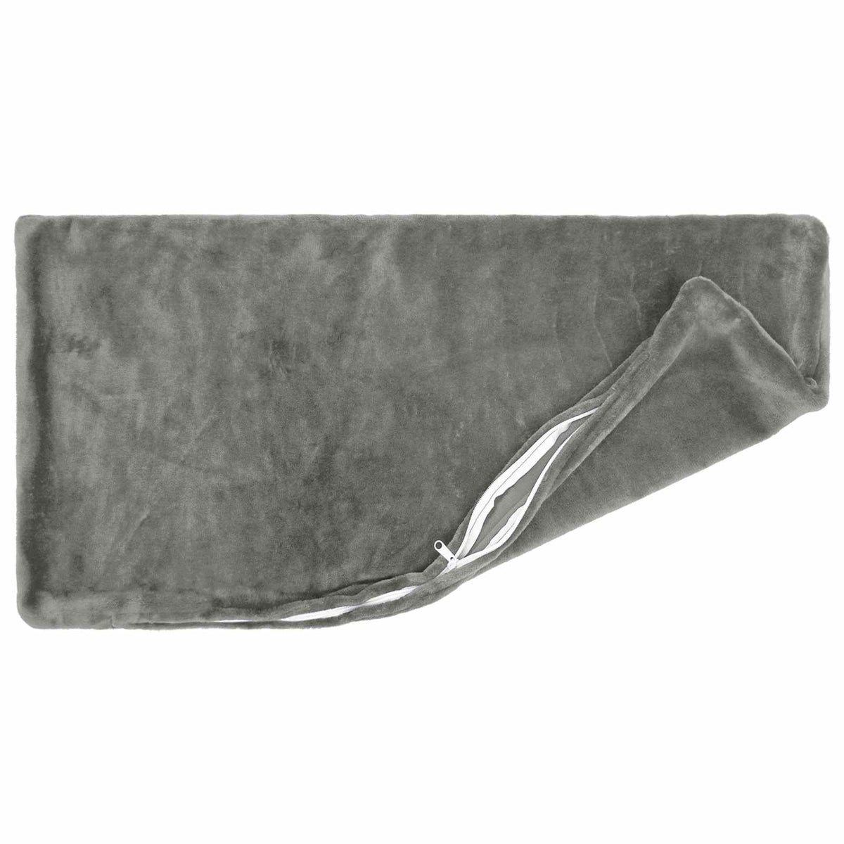 Cushion Cover 6 pcs HEERLEN Dark Grey 50 x 70 cm Flannel