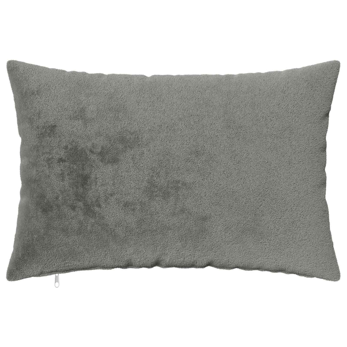 Cushion Cover 6 pcs HEERLEN Dark Grey 50 x 70 cm Flannel