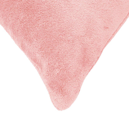 Cushion Cover 2 pcs HEERLEN Pink 50 x 70 cm Flannel