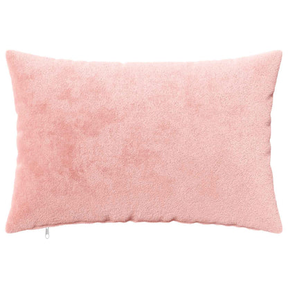 Cushion Cover 6 pcs HEERLEN Pink 50 x 70 cm Flannel