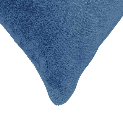 Cushion Cover 6 pcs HEERLEN Light Blue 50 x 70 cm Flannel