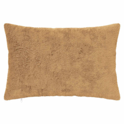Cushion Cover 6 pcs HEERLEN Taupe 50 x 70 cm Faux Rabbit Fur