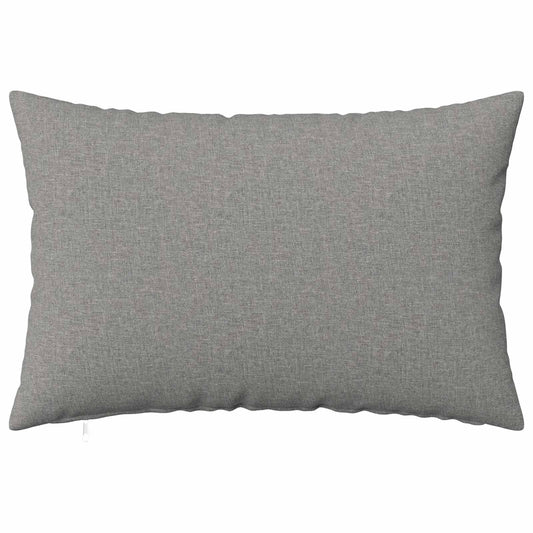 Cushion Cover 2 pcs HEERLEN Cloud Grey 50 x 75 cm Fabric