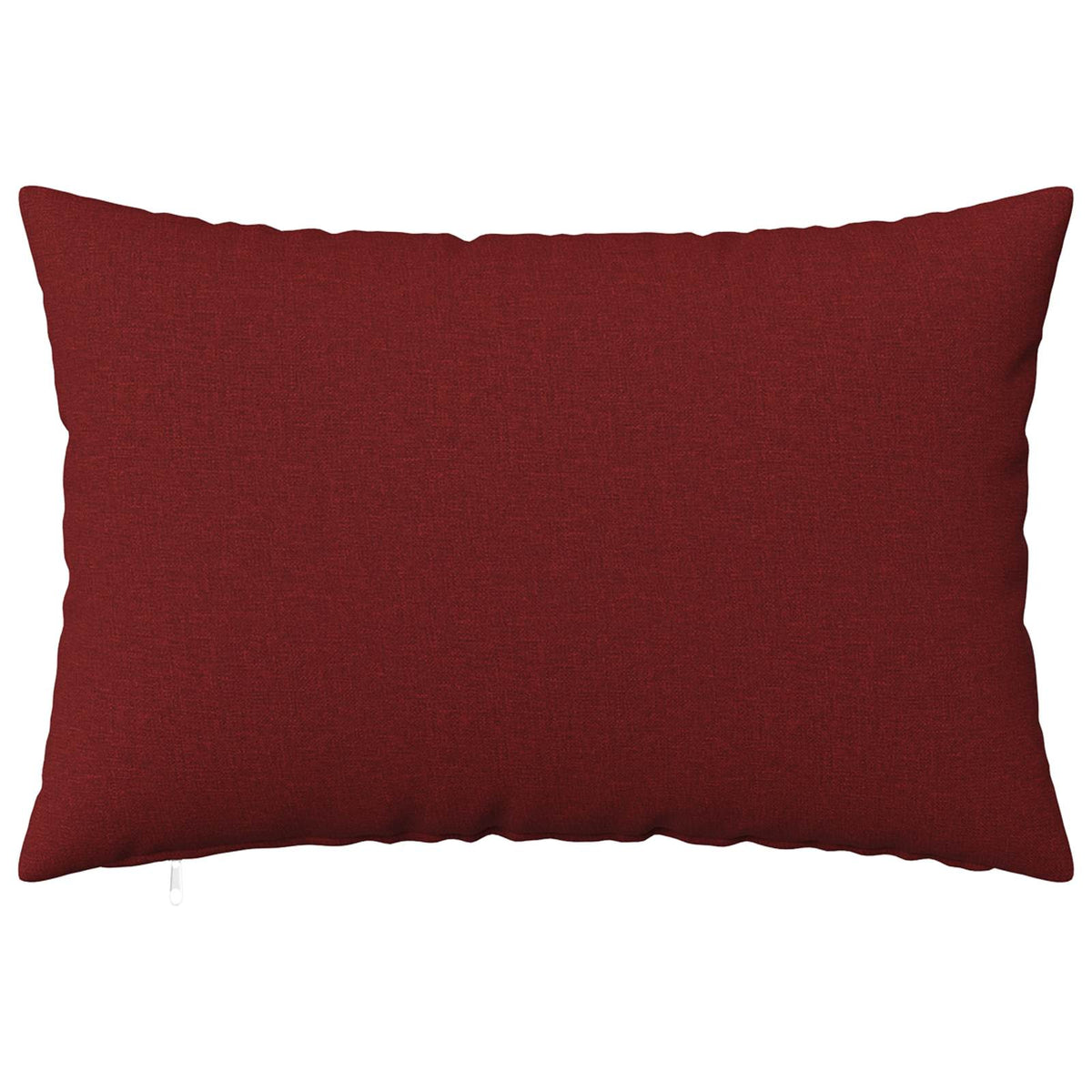 Cushion Cover 2 pcs HEERLEN Wine Red 50 x 75 cm Fabric