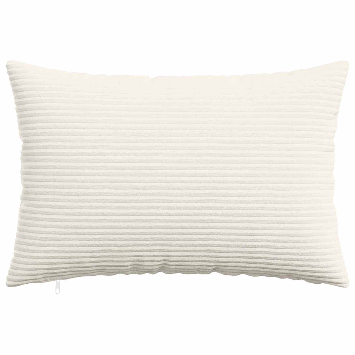 Cushion Cover 6 pcs HEERLEN Cream 50 x 75 cm Corduroy