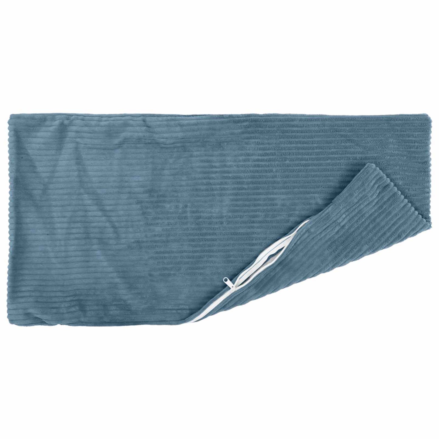 Cushion Cover 2 pcs HEERLEN Blue 50 x 75 cm Corduroy