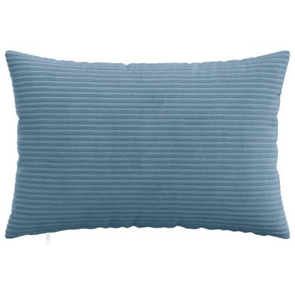Cushion Cover 6 pcs HEERLEN Blue 50 x 75 cm Corduroy