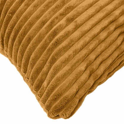 Cushion Cover 2 pcs HEERLEN Yellow 50 x 75 cm Corduroy