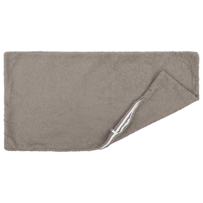 Cushion Cover 2 pcs HEERLEN Light Grey 50 x 75 cm Bouclé
