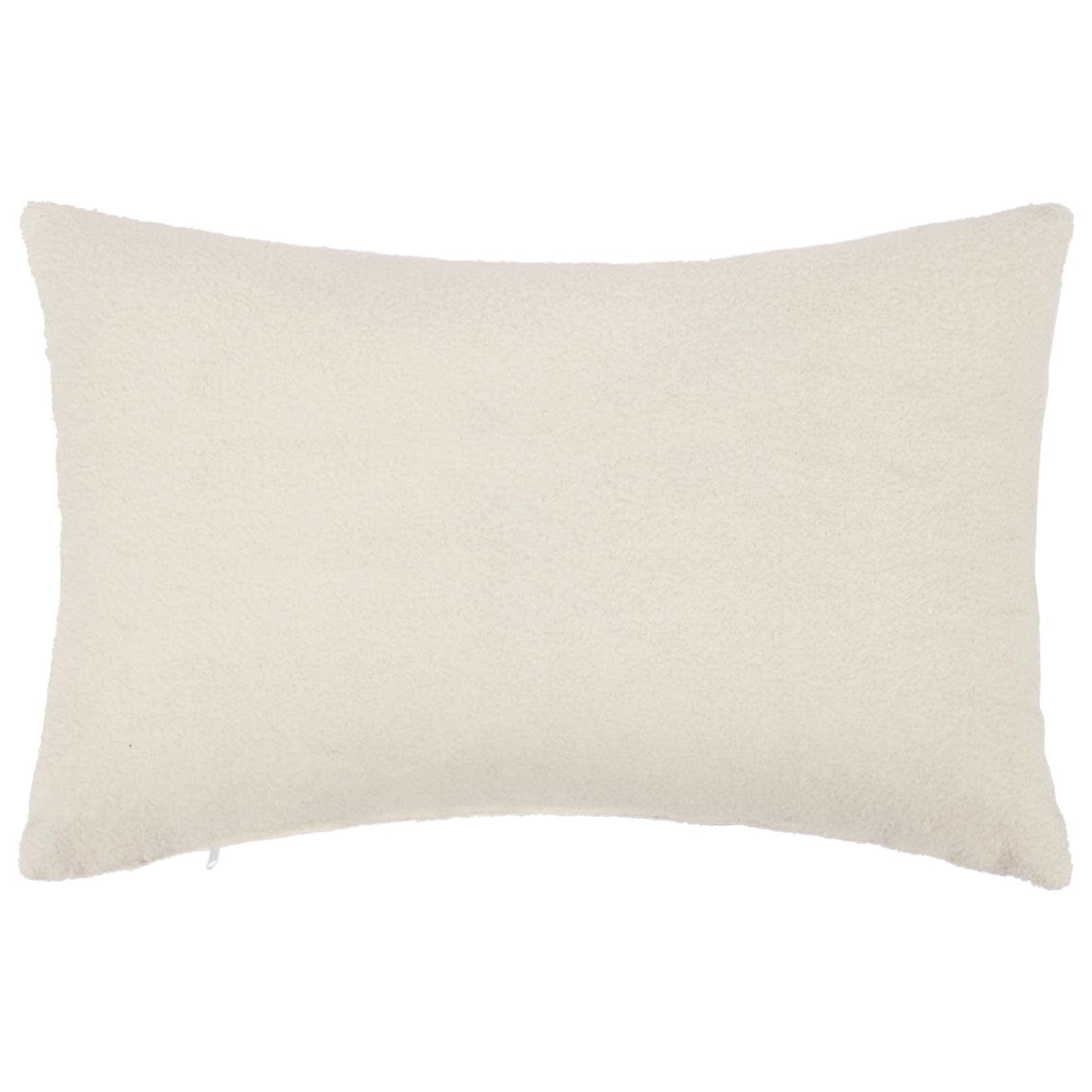 Cushion Cover 2 pcs HEERLEN Cream 50 x 75 cm Bouclé