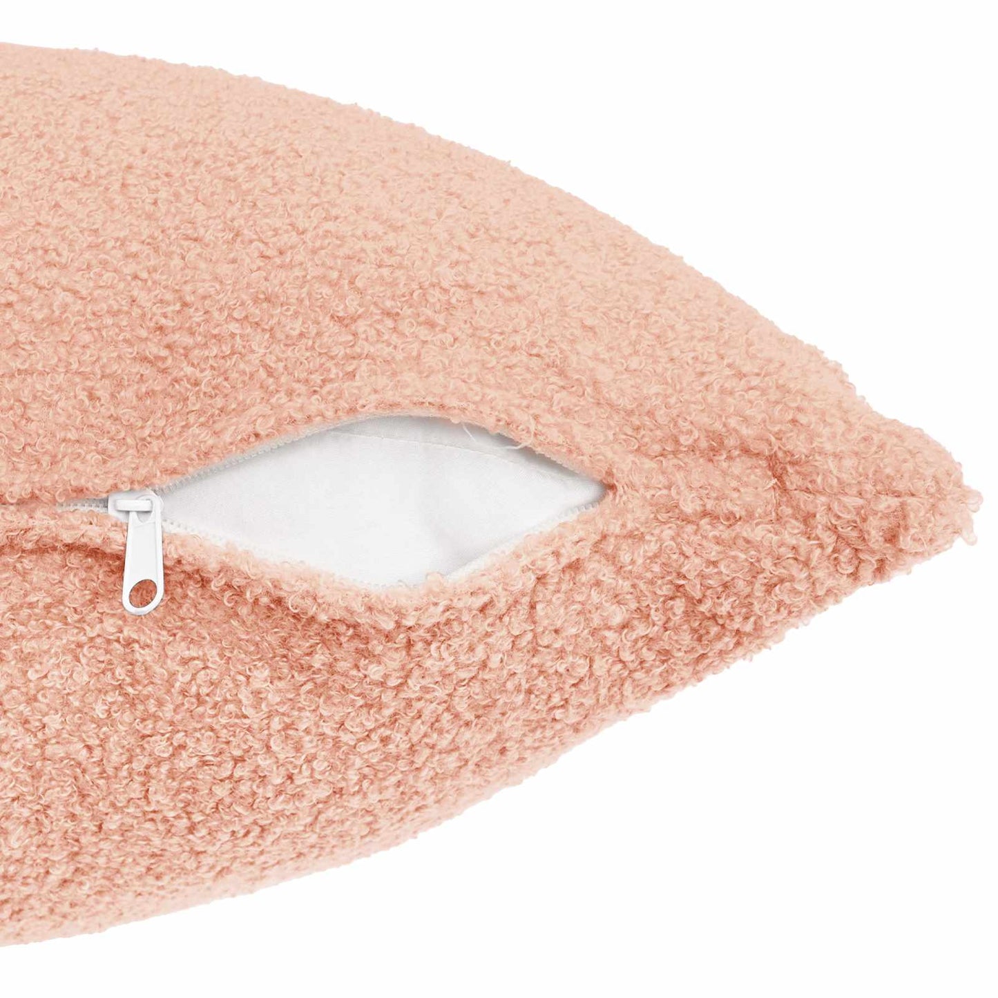 Cushion Cover 6 pcs HEERLEN Pink 50 x 75 cm Bouclé