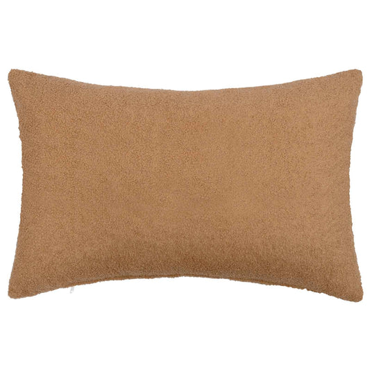 Cushion Cover 2 pcs HEERLEN Beige 50 x 75 cm Bouclé