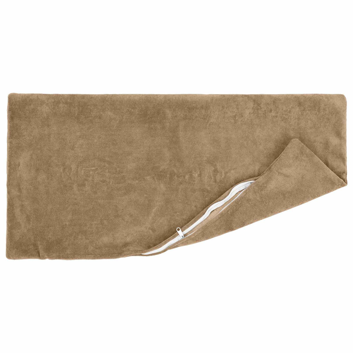 Cushion Cover 2 pcs HEERLEN Taupe 50 x 75 cm Microfiber Fleece