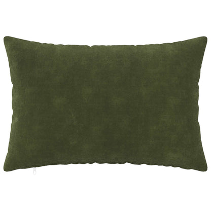 Cushion Cover 2 pcs HEERLEN Green 50 x 75 cm Microfiber Fleece