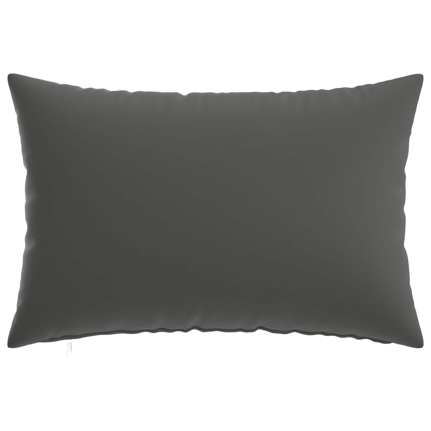 Cushion Cover 2 pcs HEERLEN Anthracite 50 x 75 cm Polyester