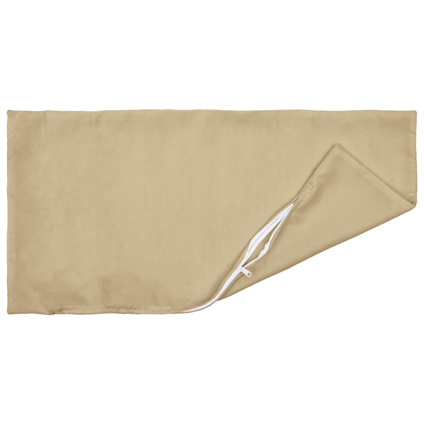 Cushion Cover 2 pcs HEERLEN Beige 50 x 75 cm Polyester