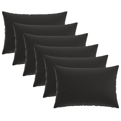 Cushion Cover 6 pcs HEERLEN Multicolour 50 x 75 cm Polyester