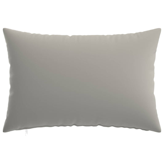 Cushion Cover 6 pcs HEERLEN Grey 50 x 75 cm Polyester