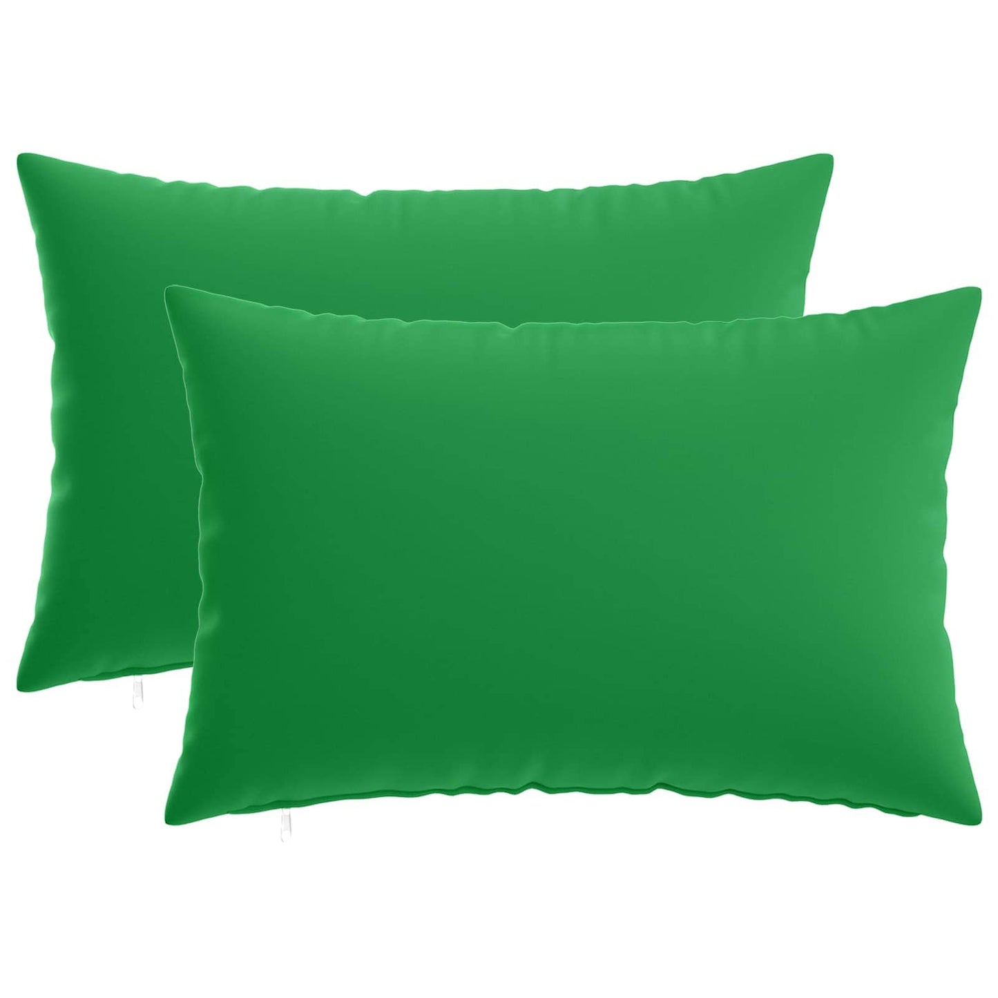 Cushion Cover 2 pcs HEERLEN Green 50 x 75 cm Polyester