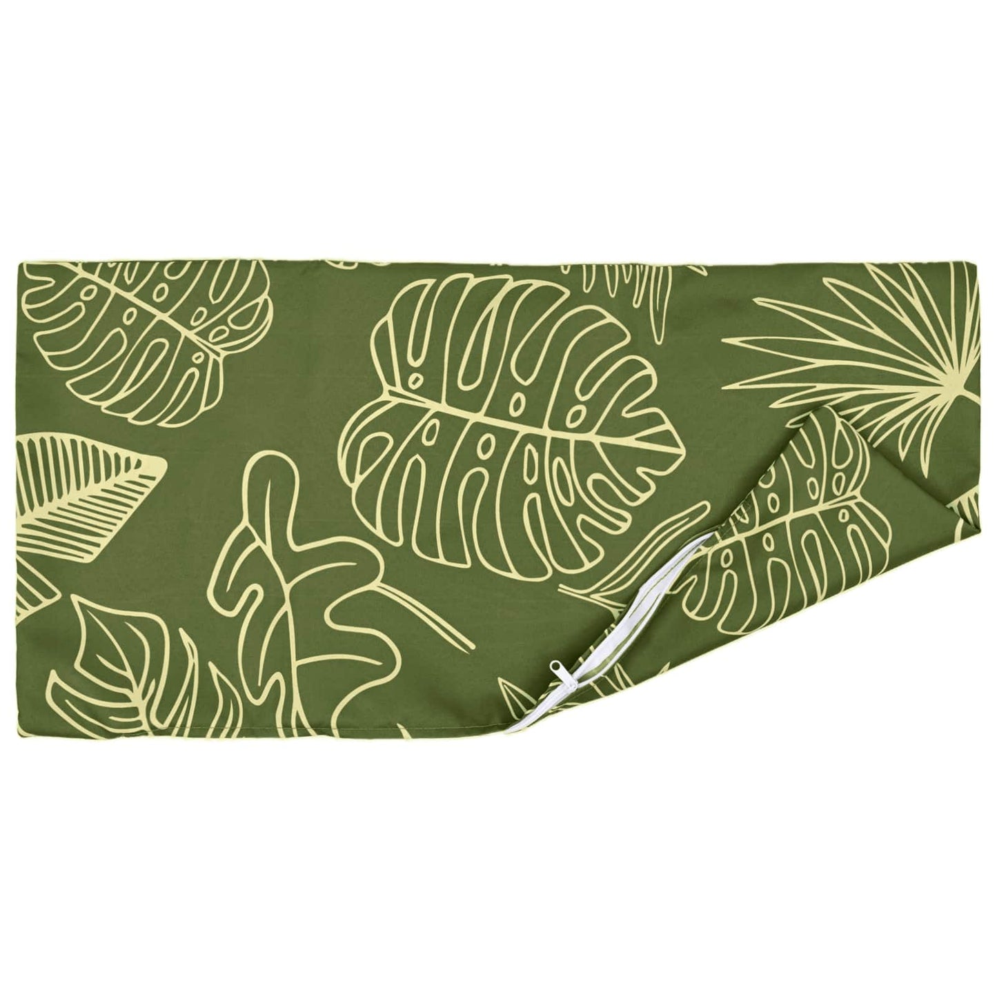 Cushion Cover 6 pcs HEERLEN Leaf Design 50 x 75 cm Polyester