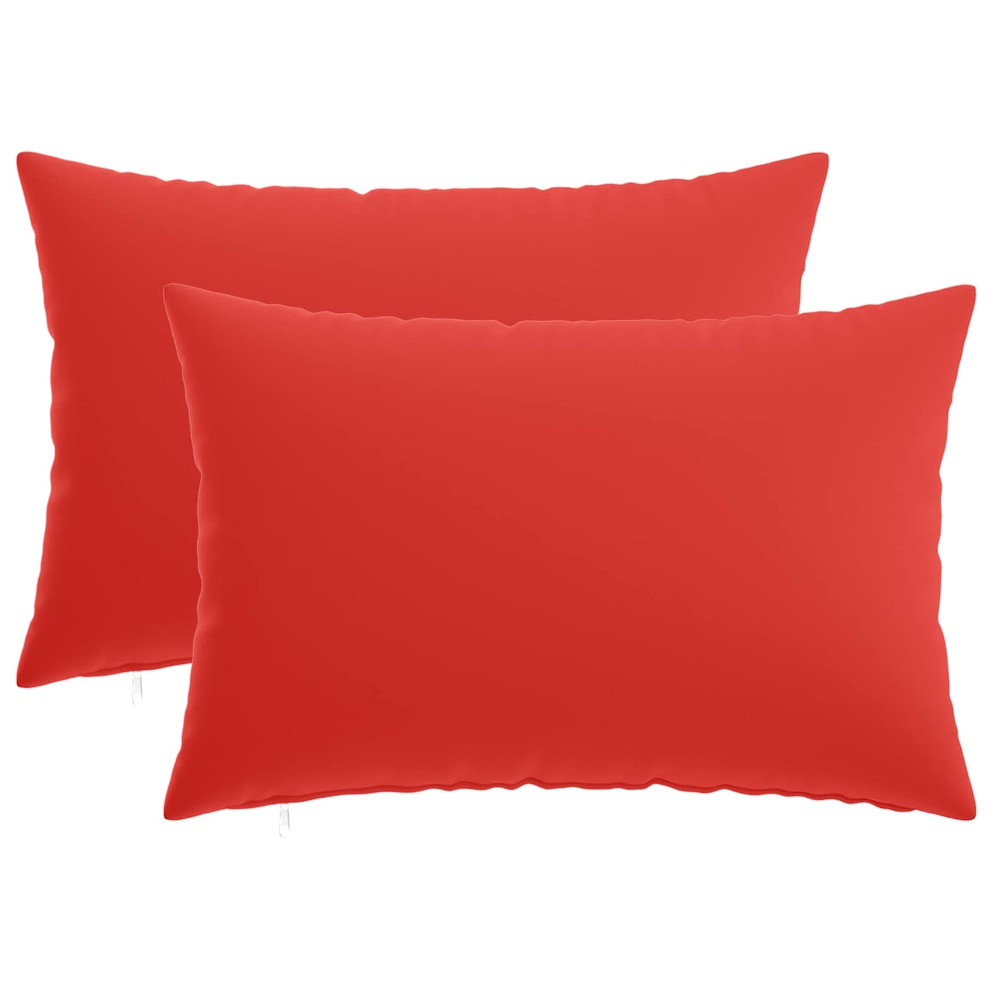 Cushion Cover 2 pcs HEERLEN Red 50 x 75 cm Polyester